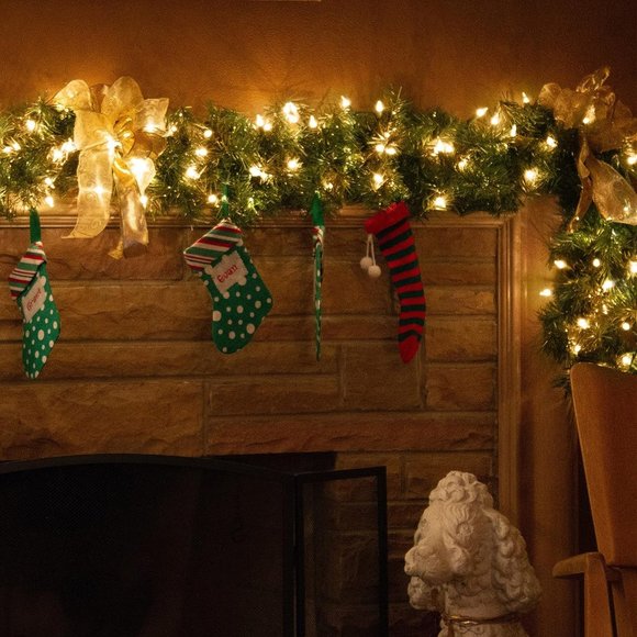 4 Pack 50LED Christmas Tree Light 16FT Battery Operated Waterproof Holiday Decor - Picture 4 of 7